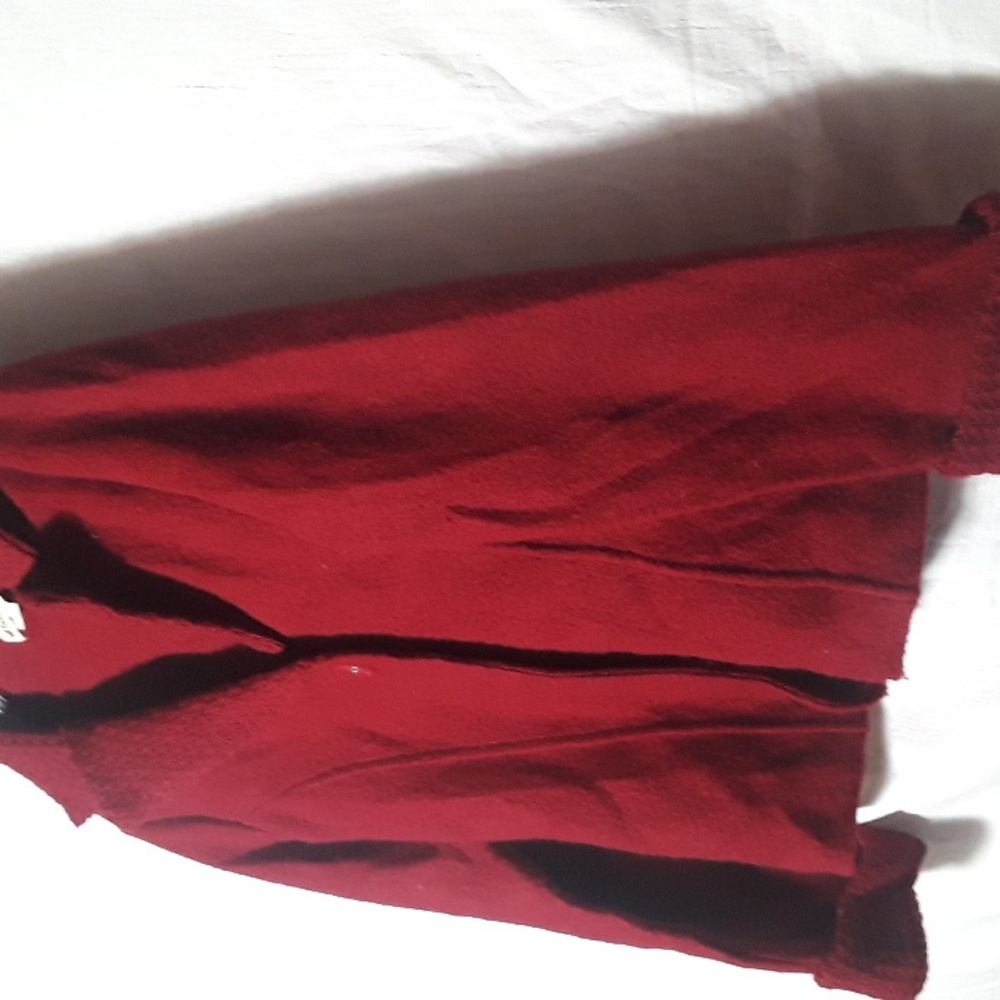 David Brooks Deep Red Blazer